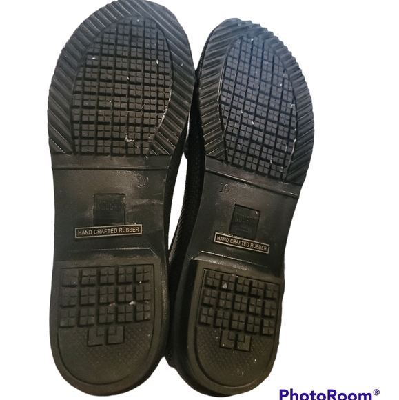 COUGAR RUBY RAIN SHOE black Waterproof rubber upper woman's size 10 cushioned - Picture 7 of 8